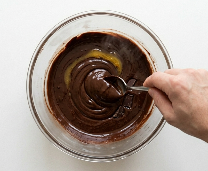 Brownies de chocolate con naranja