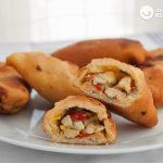 Empanadillas de pollo y setas
