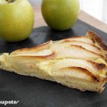 Tarta de manzana con hojaldre