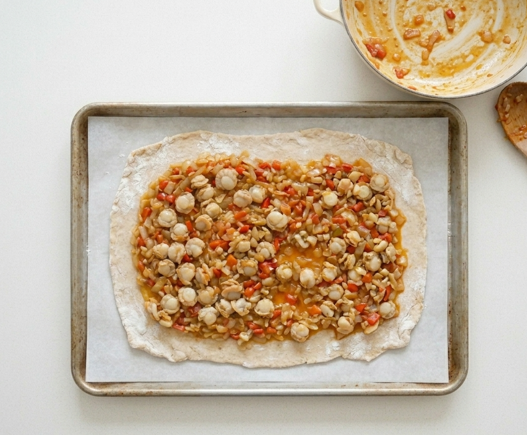 Empanada de Zamburiñas a la gallega
