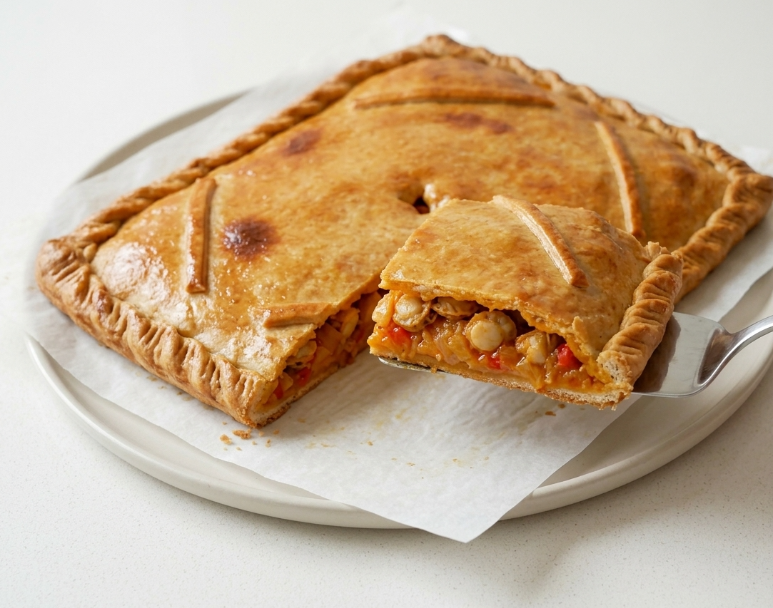 Empanada de Zamburiñas a la gallega