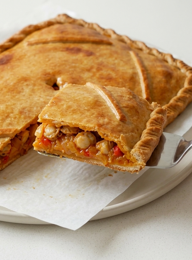 Empanada de Zamburiñas a la gallega