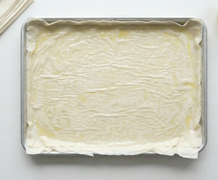Pastel de leche griego, el delicioso galaktoboureko