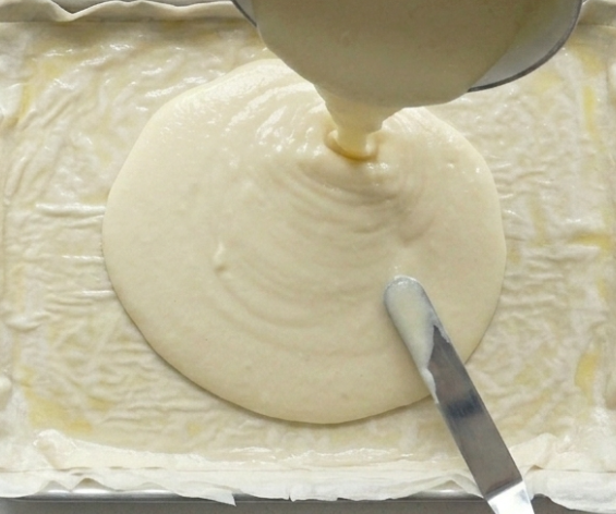Pastel de leche griego, el delicioso galaktoboureko
