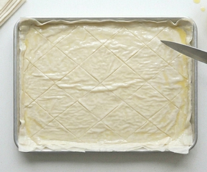 Pastel de leche griego, el delicioso galaktoboureko