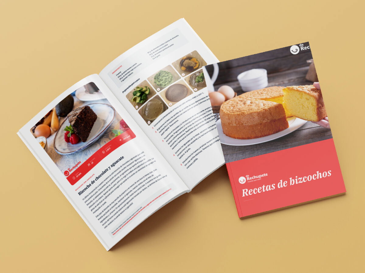 Libro PDF gratuito con recetas de bizcochos caseros