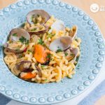 Fideos con almejas