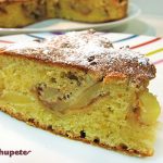 Bizcocho de manzana con nueces