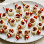 Ensalada de melón con jamón y tomates cherry a los dos oros