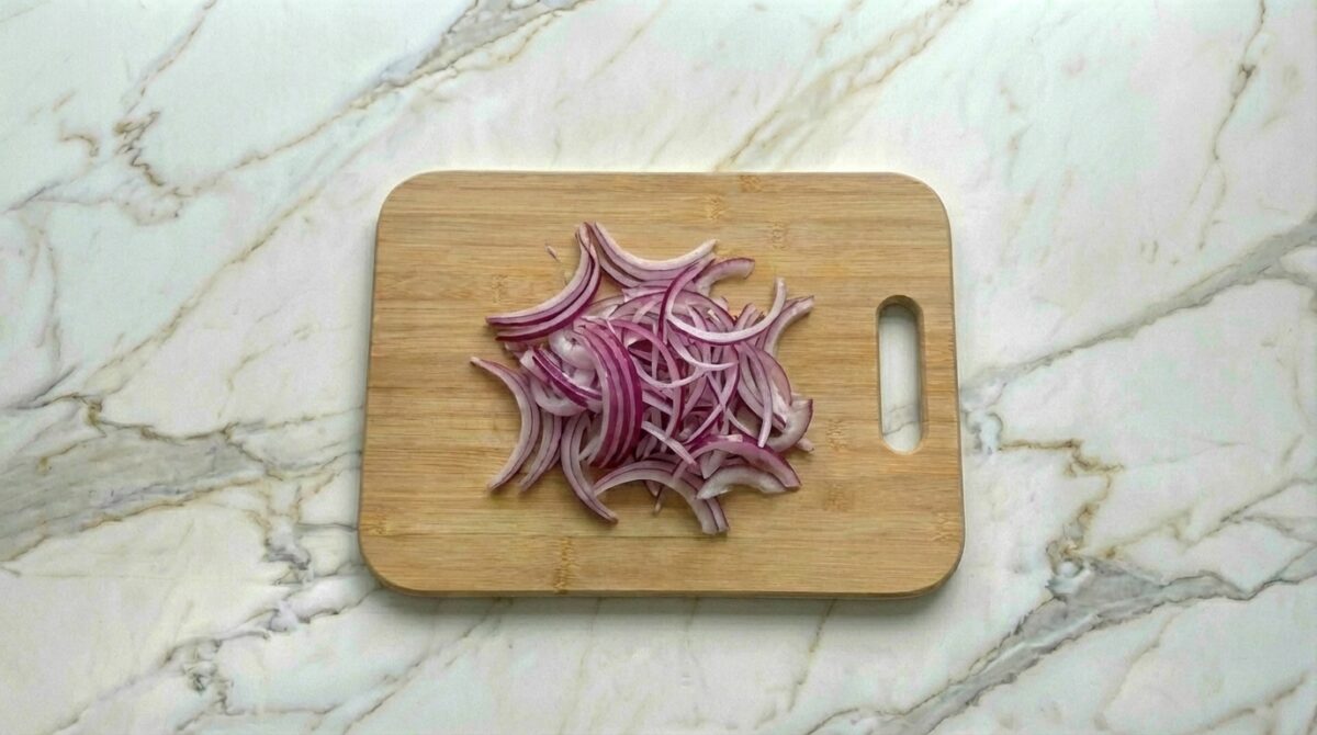 Ensalada templada de langostinos en tempura