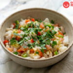 Ensalada de alubias con bacalao. Receta fácil, fresca y llena de sabor