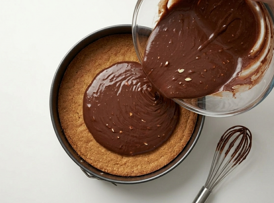 Tarta de chocolate y Nutella