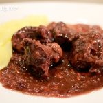 Carrilleras al Oporto o Pedro Ximenez