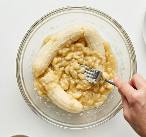 Pan de plátano con marron glace