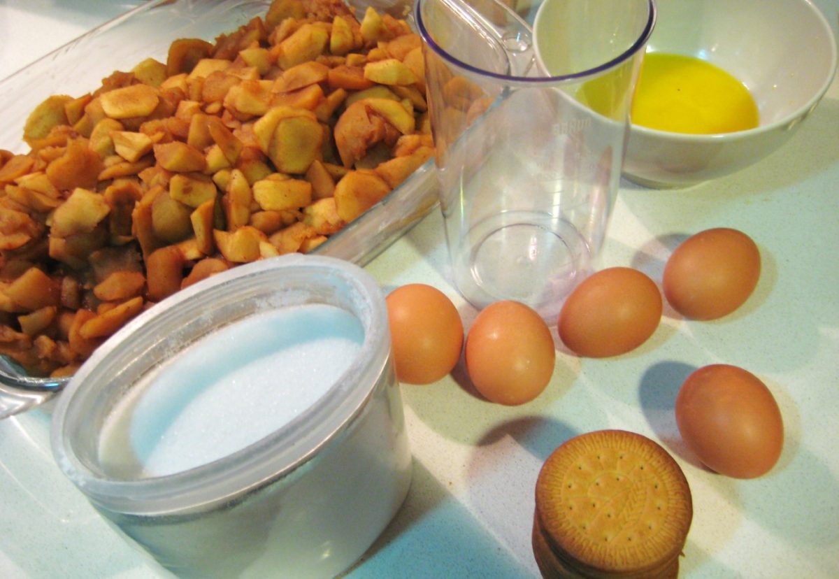 Delicias de manzana. Receta de manzanas con crema Franchipán