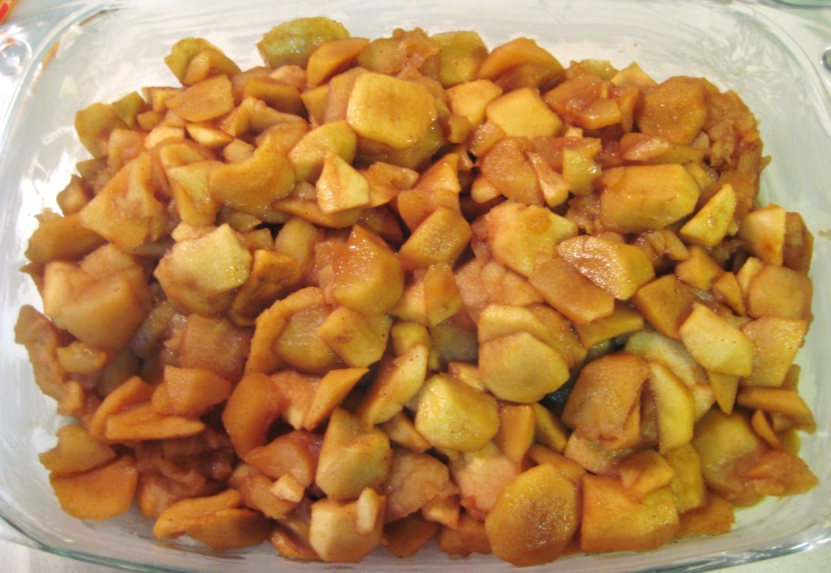 Delicias de manzana. Receta de manzanas con crema Franchipán