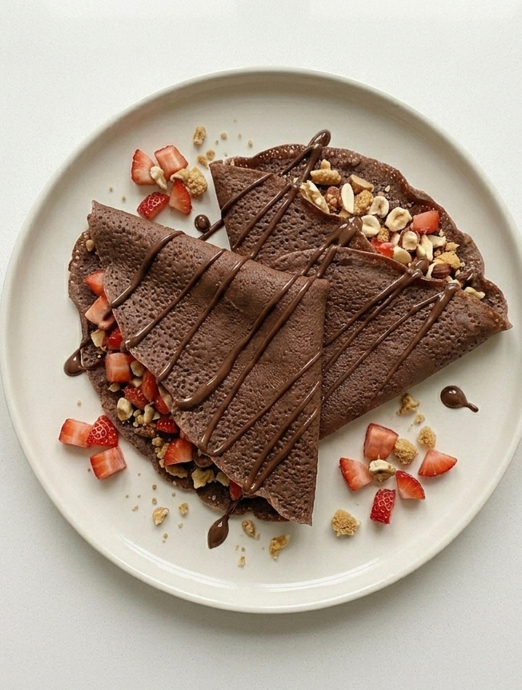 Crêpes de chocolate