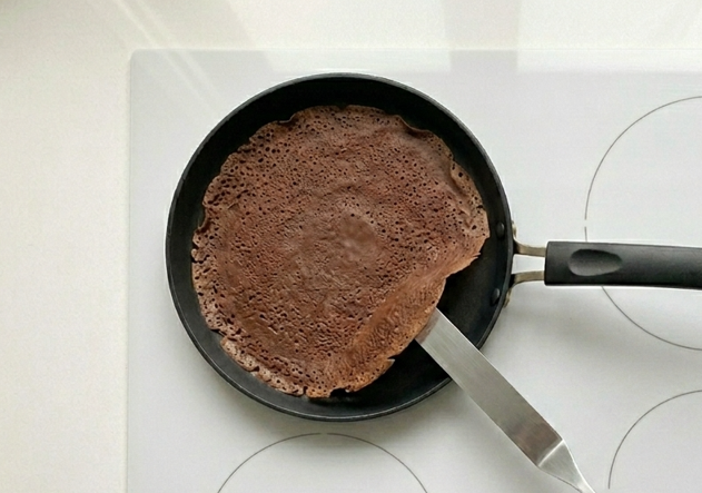 Crêpes de chocolate
