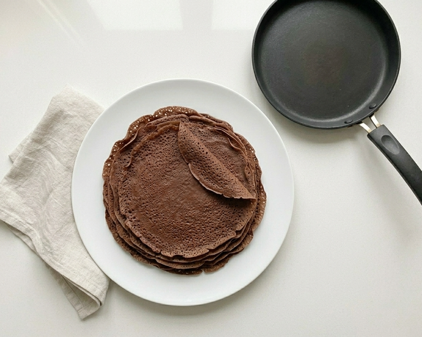 Crêpes de chocolate