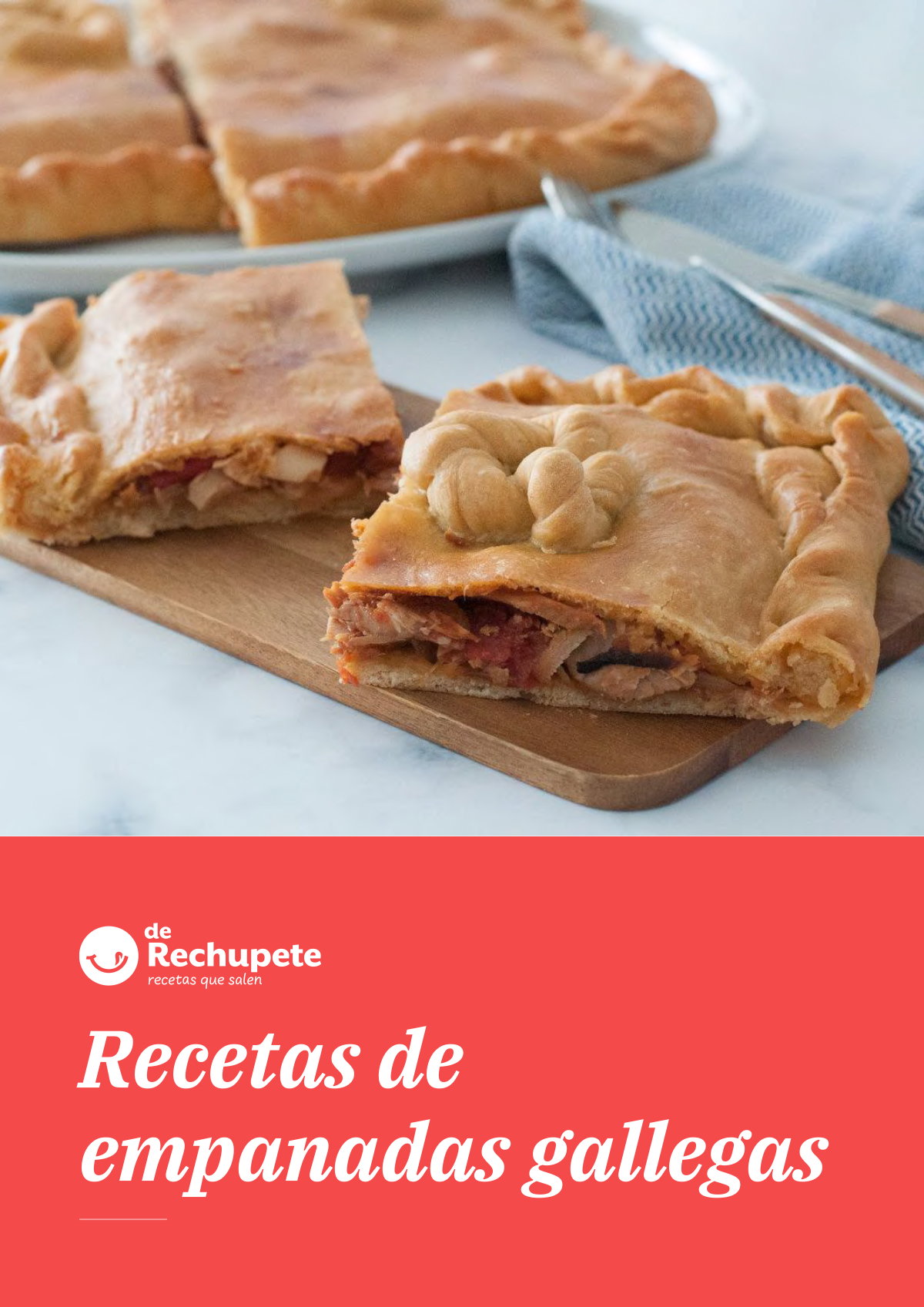 Portada del libro gratuito de recetas de empanadas gallegas en PDF