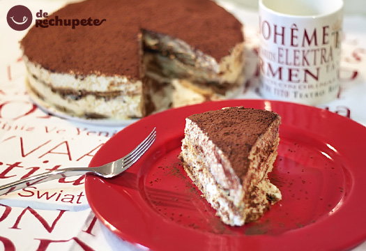 Tiramisú de turrón