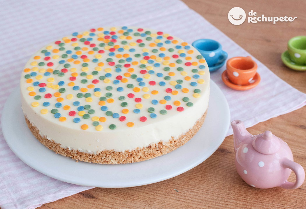 Tarta de limón sin horno