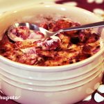 Fresas con yogurt griego al caramelo