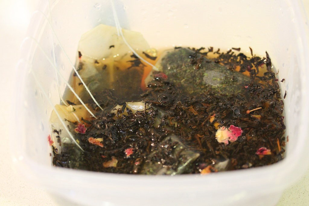 Sorbete de sandía y té de jazmín