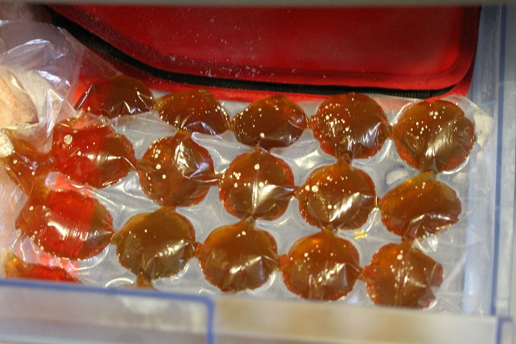 Sorbete de sandía y té de jazmín