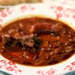 Alubias rojas con verduras