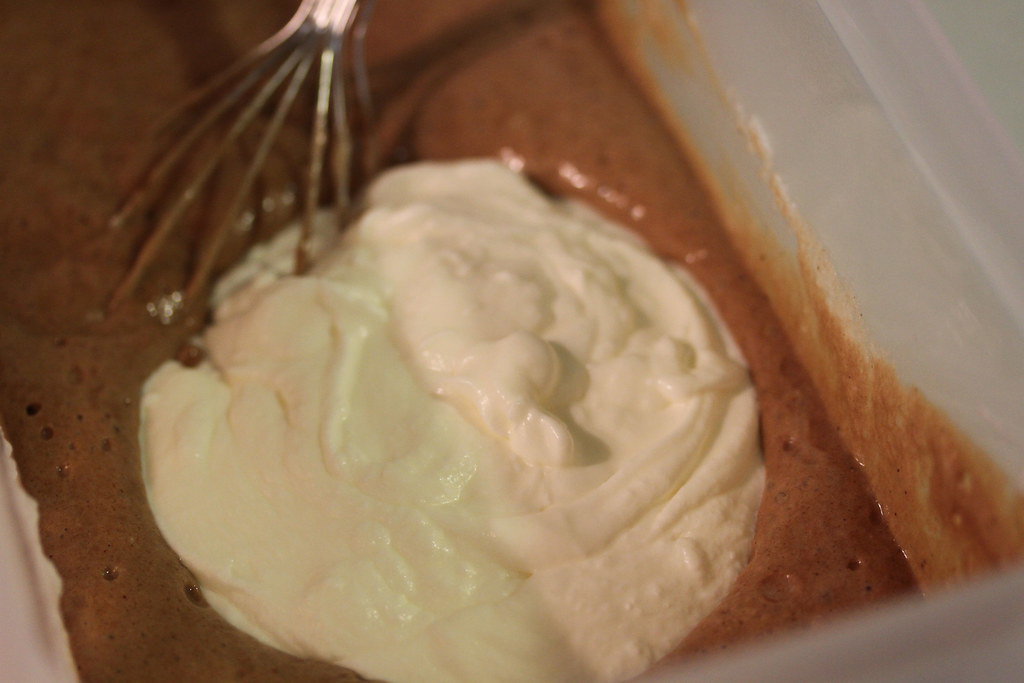 Mousse de chocolate con avellanas