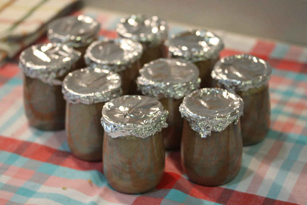 Mousse de chocolate con avellanas