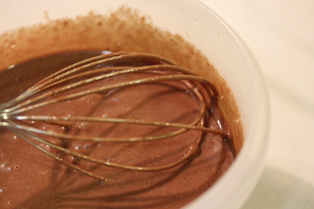 Mousse de chocolate con avellanas