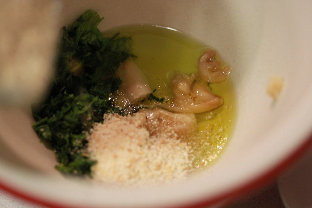 Lenguado al horno con verduras