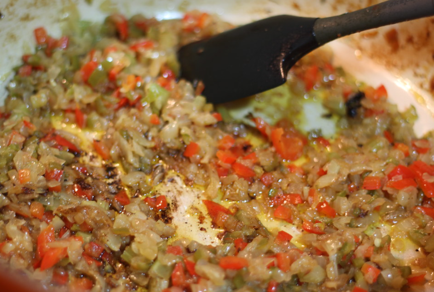 Garbanzos a la marinera con almejas y setas