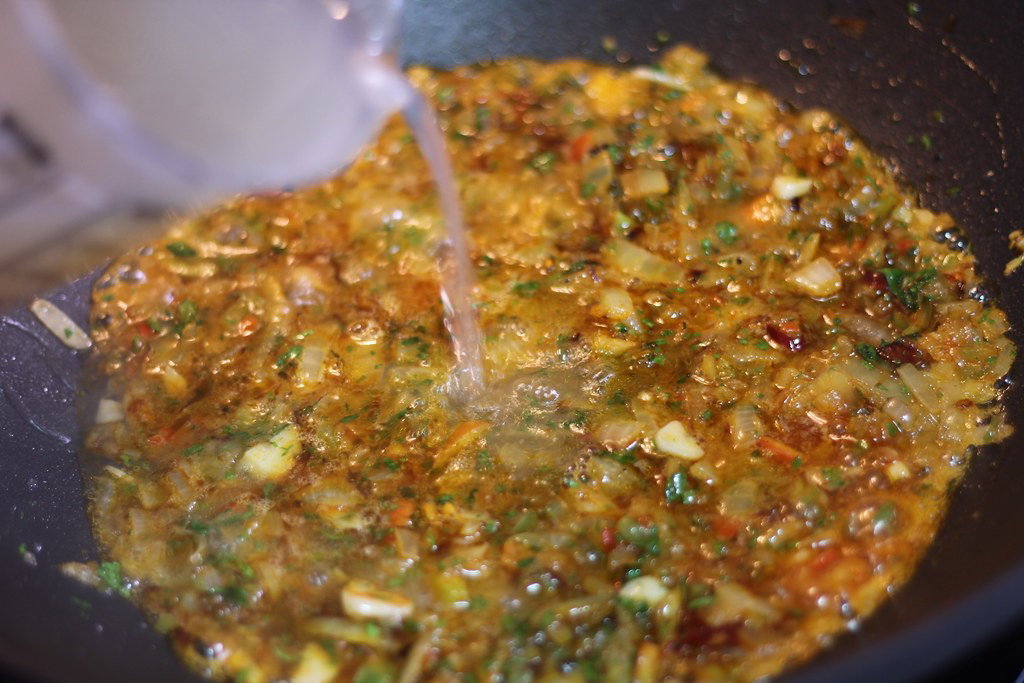 Almejas a la malagueña
