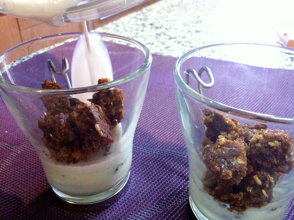 Copa de bizcochitos a las tres leches