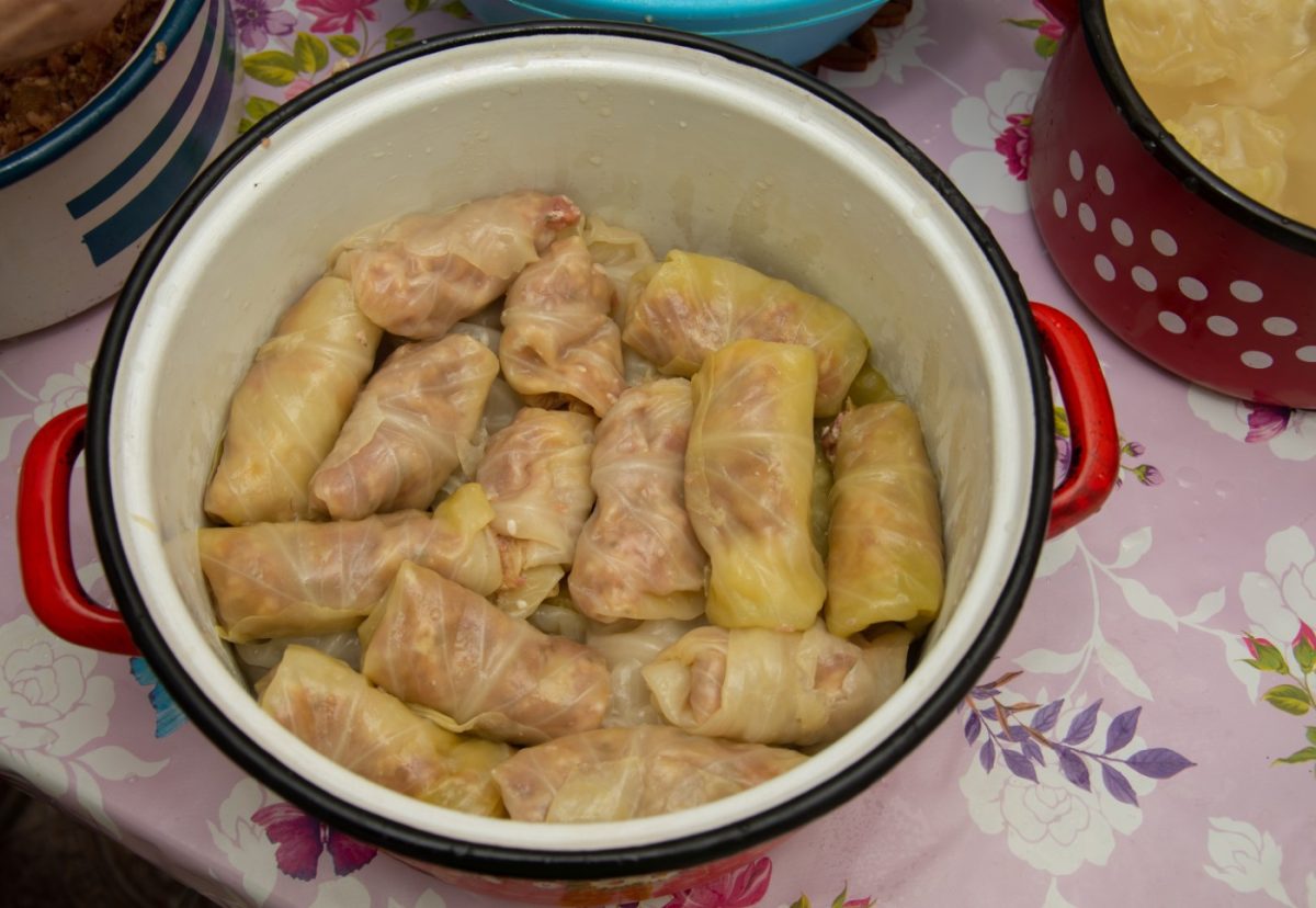 Sarmale o rollitos de carne. Receta típica rumana