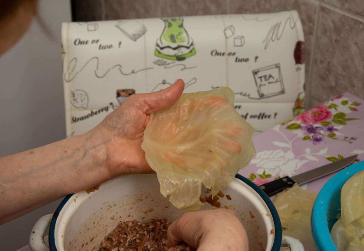 Sarmale o rollitos de carne. Receta típica rumana