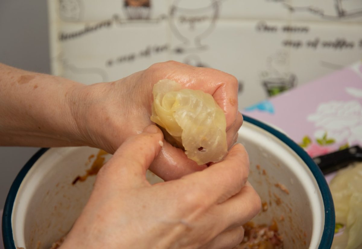 Sarmale o rollitos de carne. Receta típica rumana