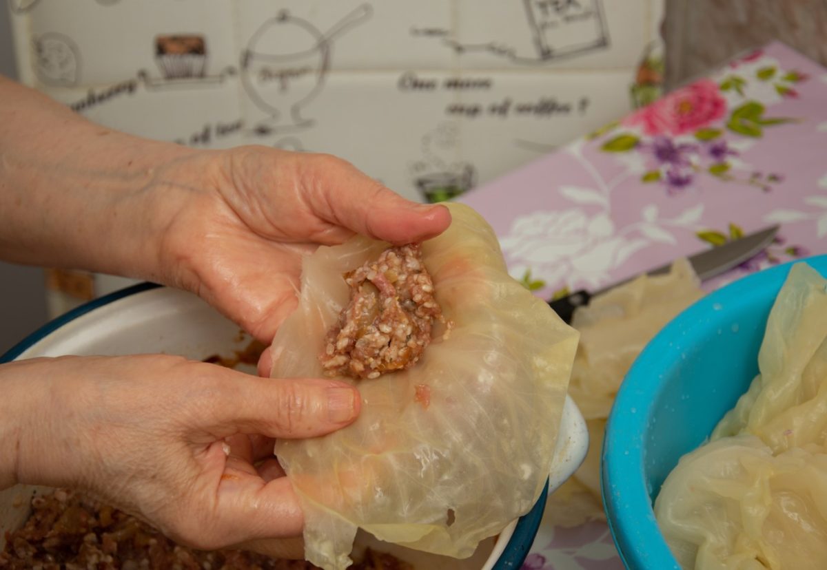 Sarmale o rollitos de carne. Receta típica rumana