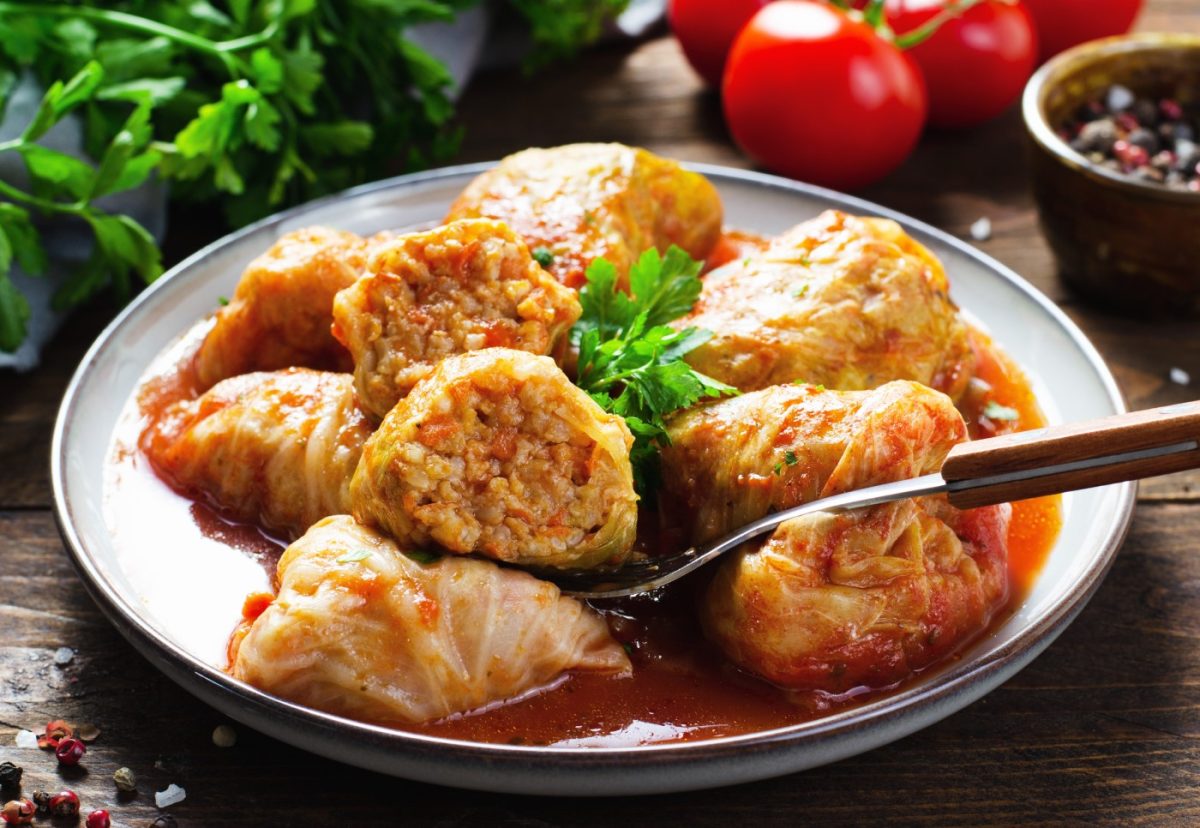 Sarmale o rollitos de carne. Receta típica rumana