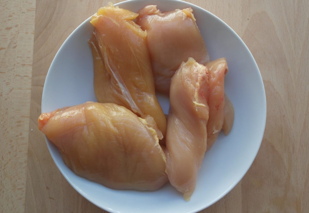 Pollo a la mostaza