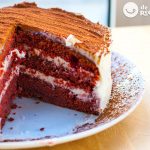 Tarta Red Velvet. Receta de la tarta terciopelo rojo americana paso a paso