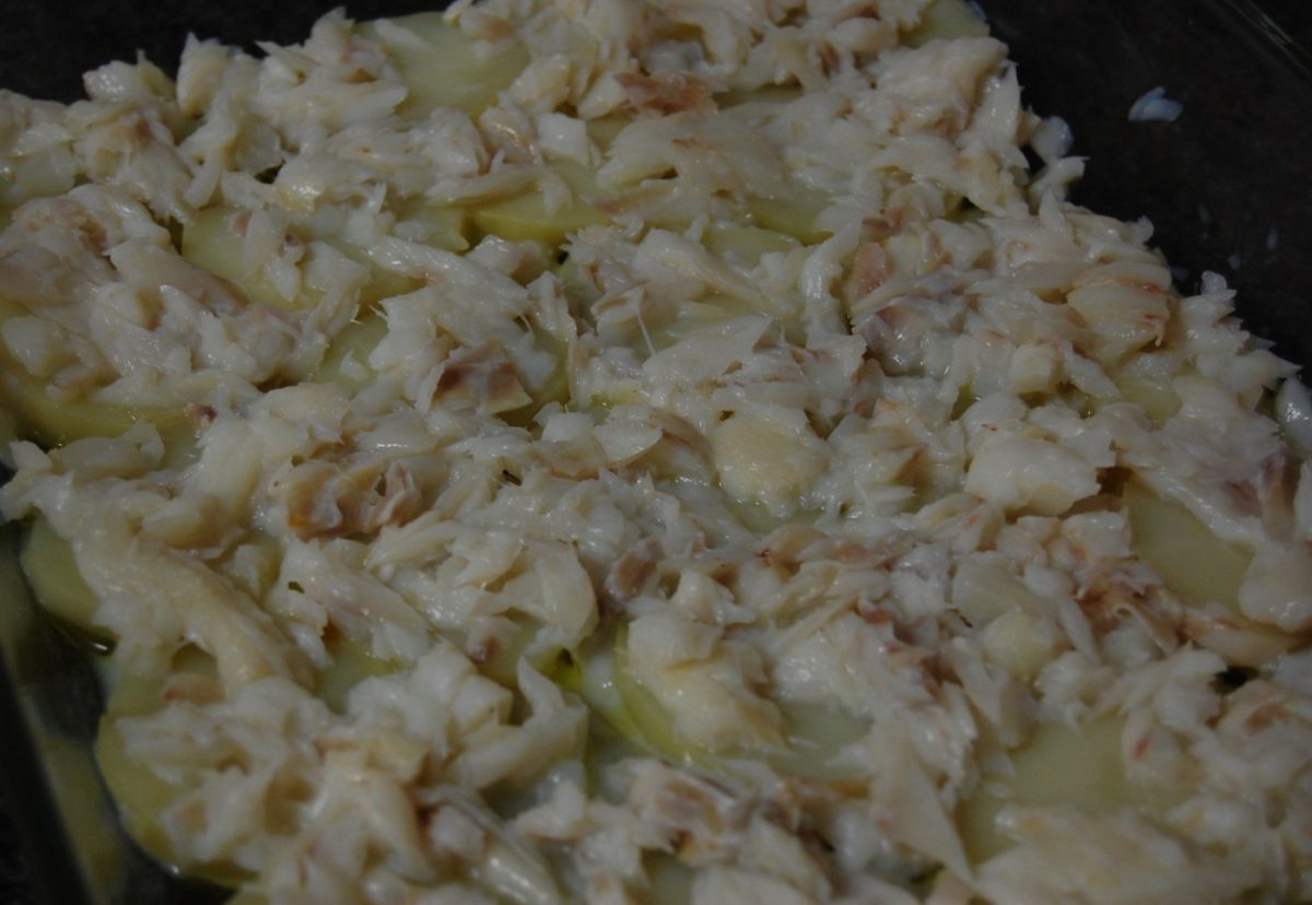 Bacalao o Bacalhau à Gomes de Sá. Receta portuguesa