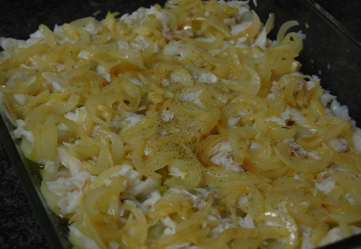Bacalao o Bacalhau à Gomes de Sá. Receta portuguesa