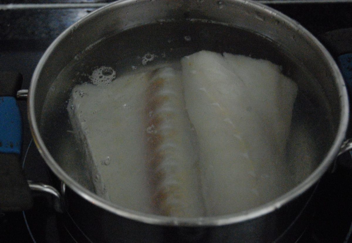 Bacalao o Bacalhau à Gomes de Sá. Receta portuguesa