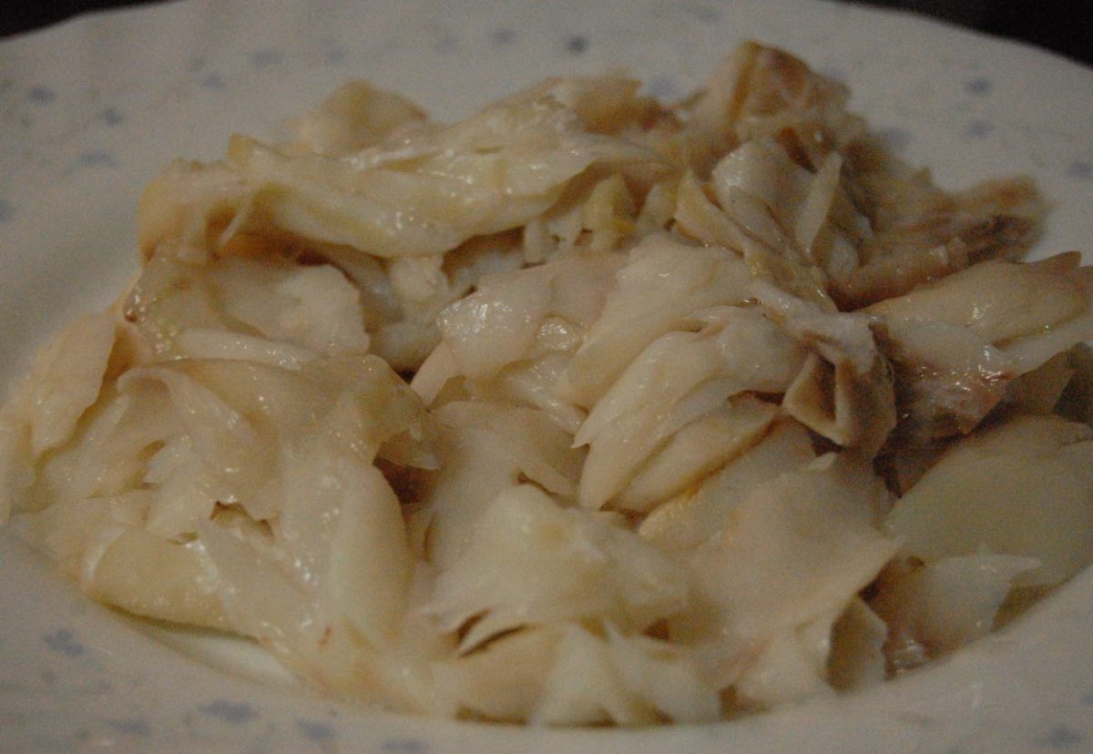 Bacalao o Bacalhau à Gomes de Sá. Receta portuguesa
