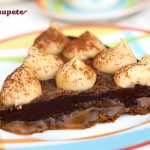 Tarta de chocolate y caramelo toffee