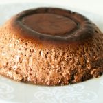 Flan de chocolate